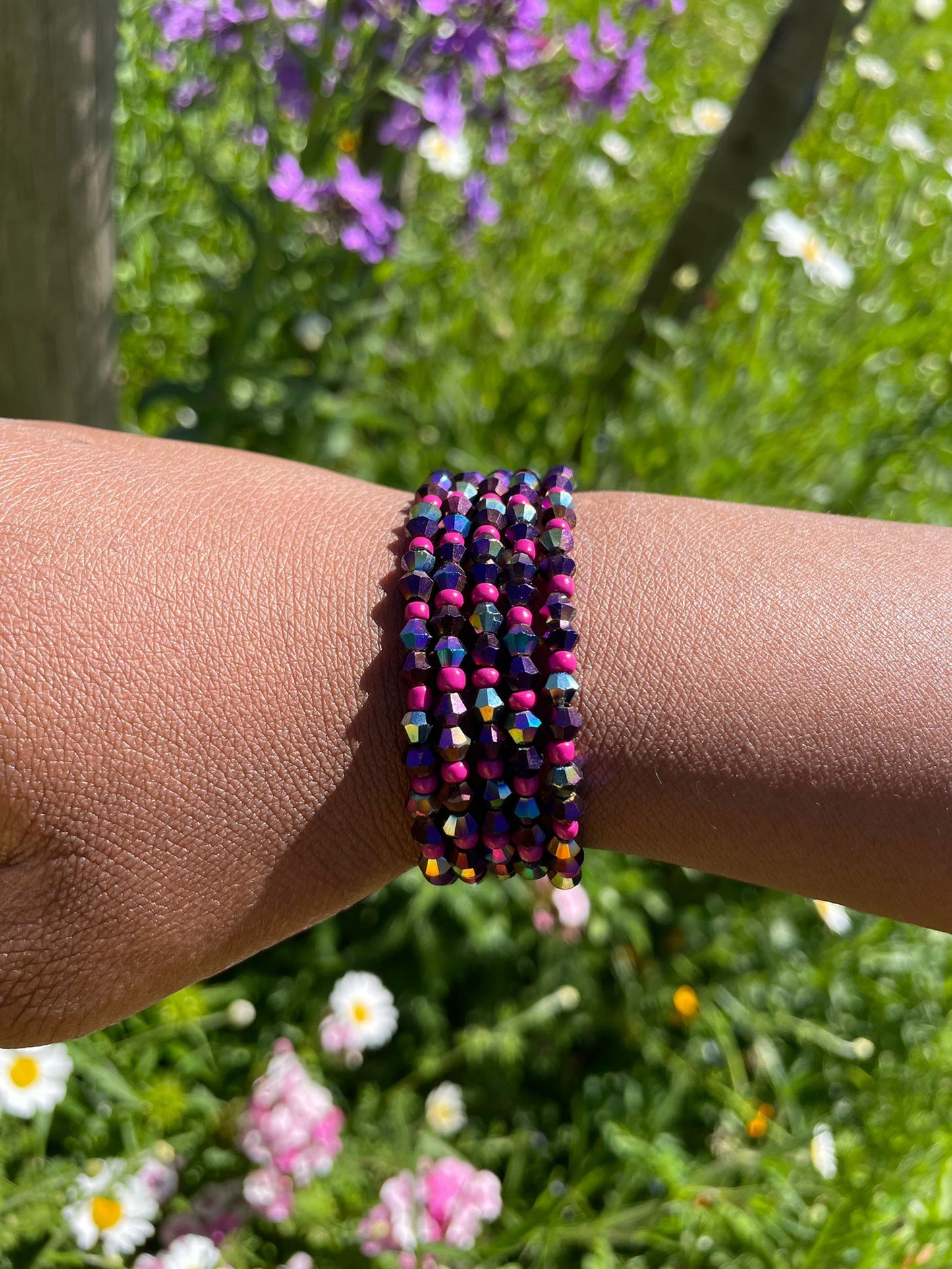 Lot de bracelets à perles